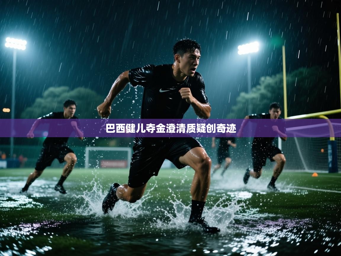 巴西健儿夺金澄清质疑创奇迹  第1张