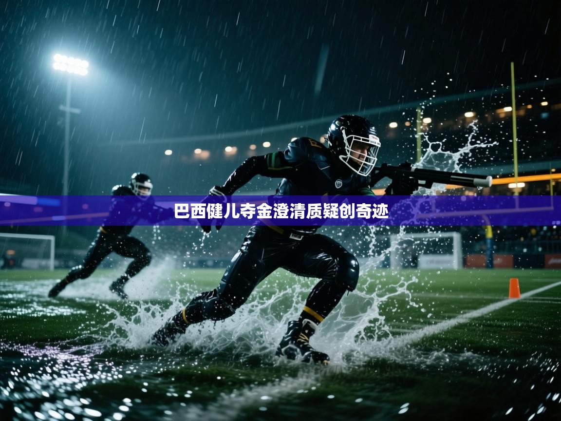 巴西健儿夺金澄清质疑创奇迹  第2张